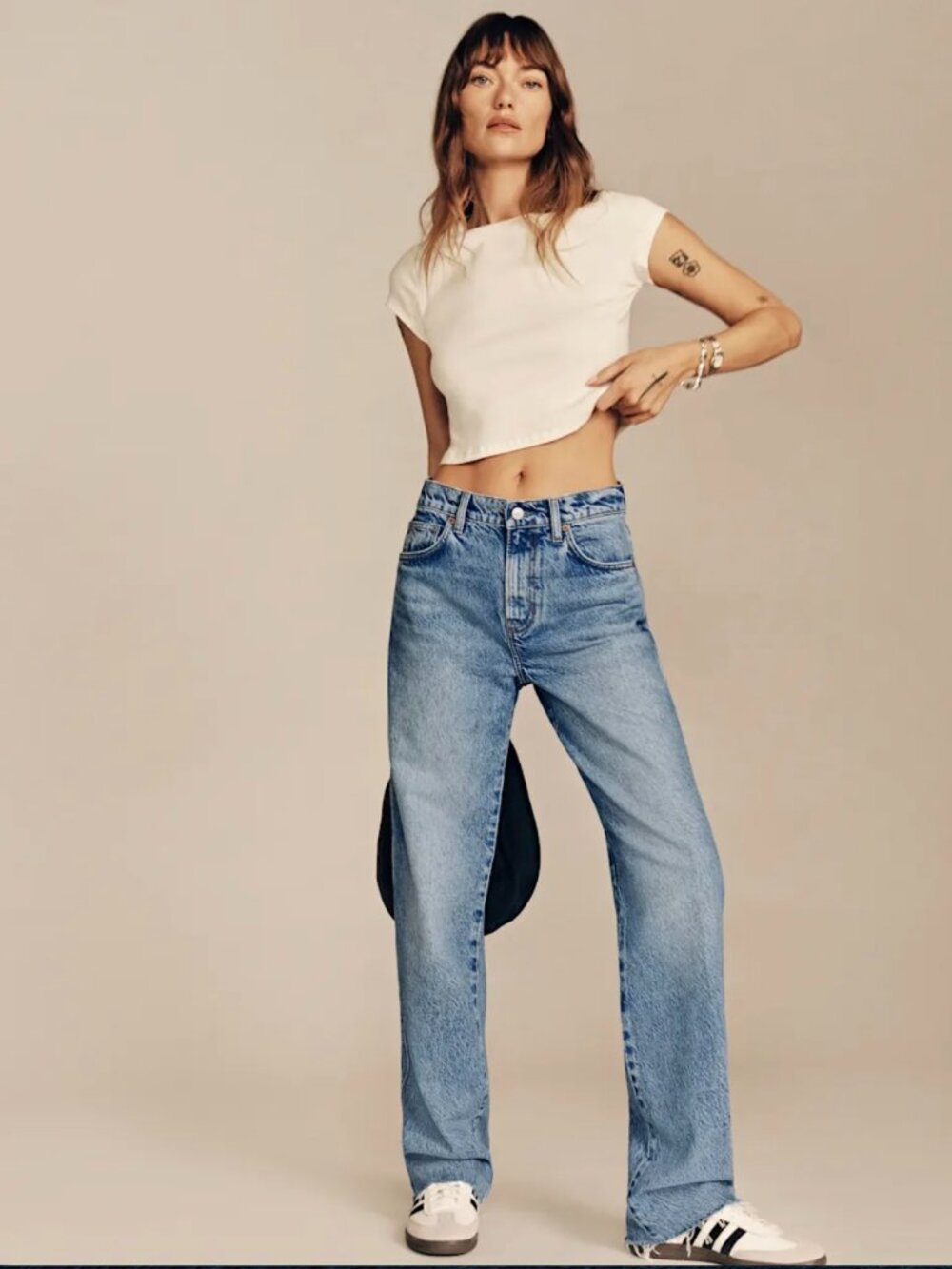Reformation Val 90s Mid Rise Straight Jeans in Colorado - Size 27